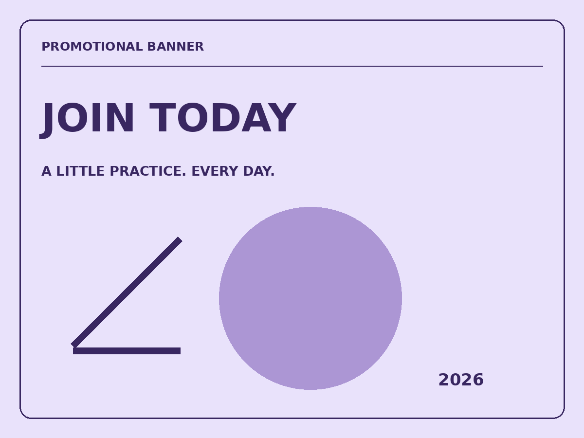 Promotional banner